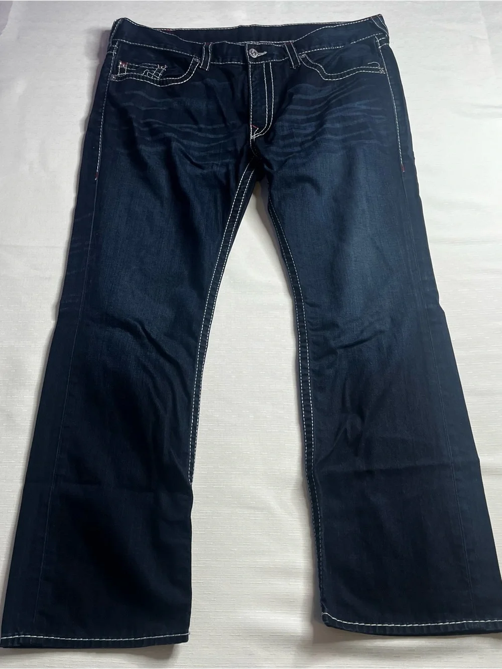 Men’s True Religion Dark Blue Bootcut Jeans